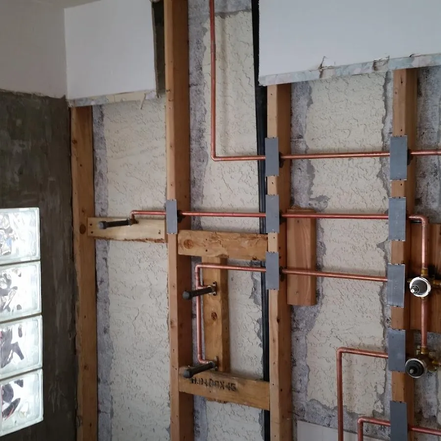 Copper pipe installation for Burst Pipe Repair in Woodmere